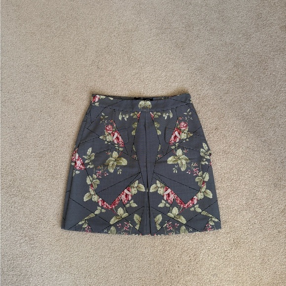 Alexander McQueen Floral Jacquard Skirt - Picture 4 of 10